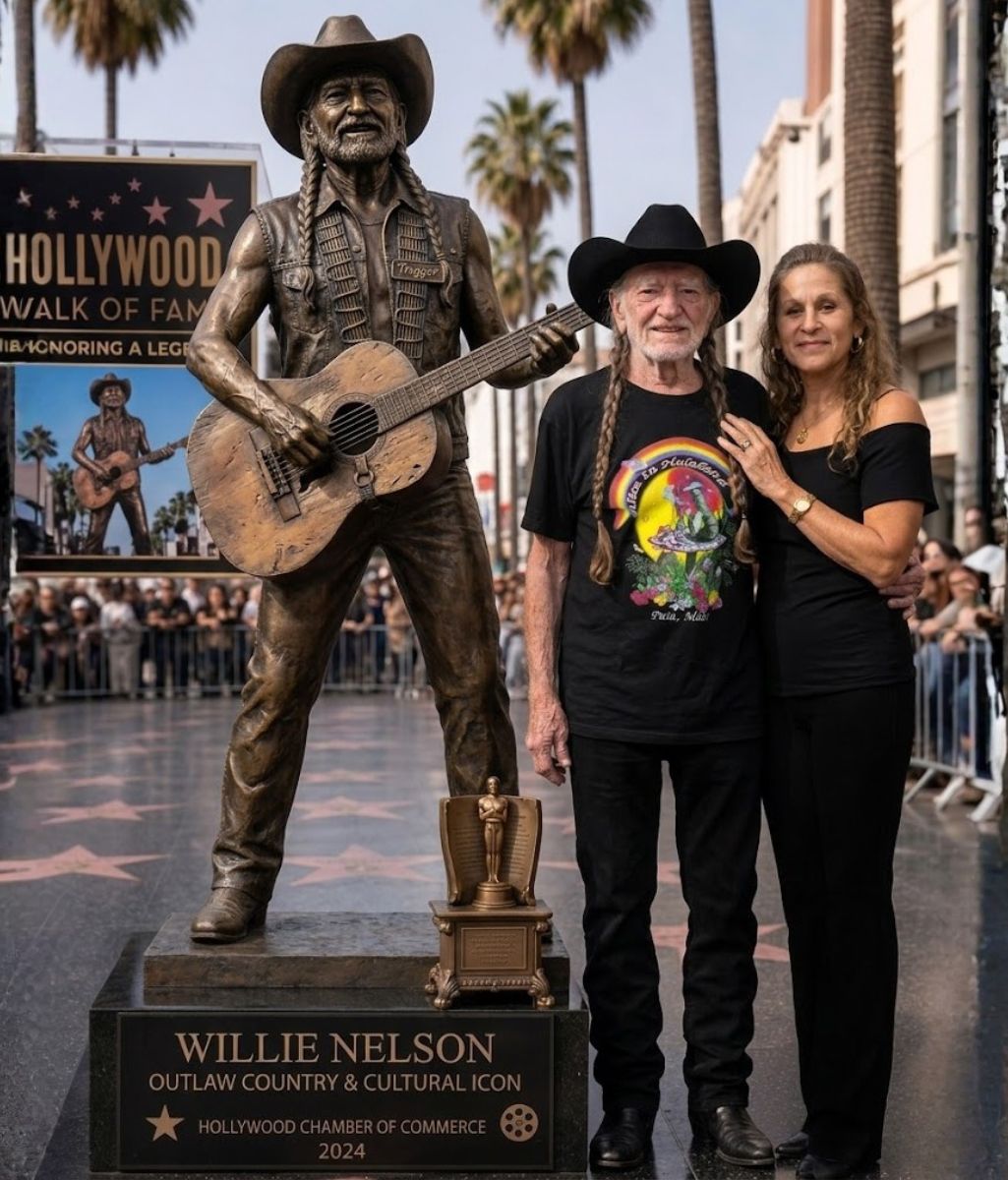 Willie Nelson Immortalized in Bronze as Outlaw Country’s Living Legend Becomes Impossible to Ignore