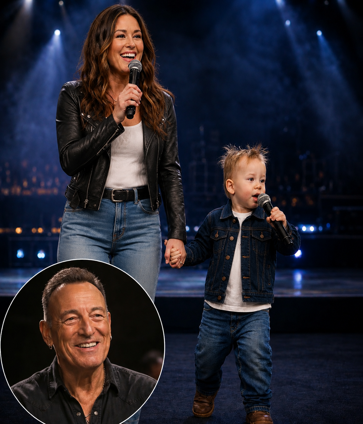 A SPECIAL MOMENT: Last night, Jessica Springsteen and her 4-year-old daughter, Lily, delivered a heartfelt duet of “Thunder Road” in a living tribute honoring Bruce Springsteen, who was watching from the audience. Lily’s distinctive voice brought Bruce to tears and deeply moved millions of viewers.