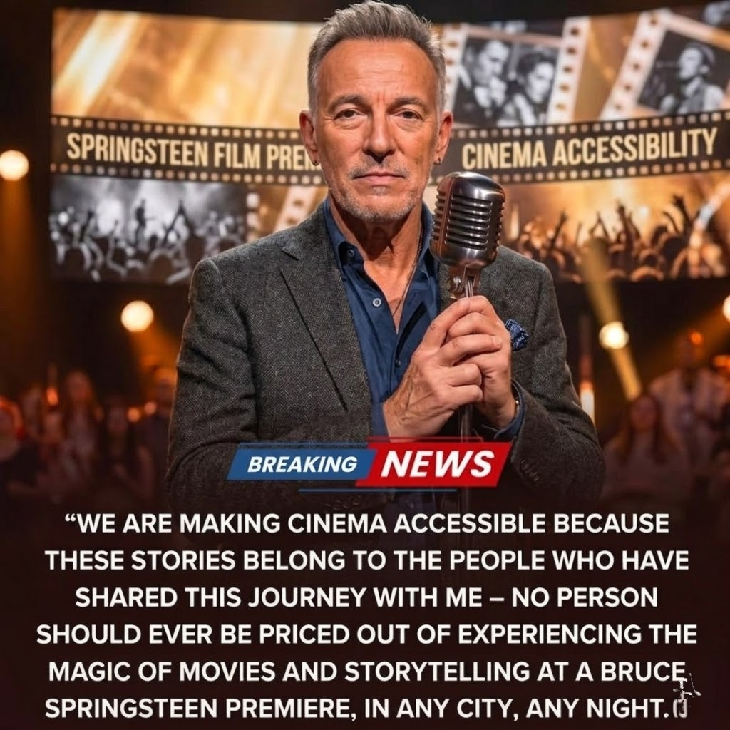A NIGHT OF MAGIC FOR EVERYONE: Bruce Springsteen Announces $5 Celebration Evening