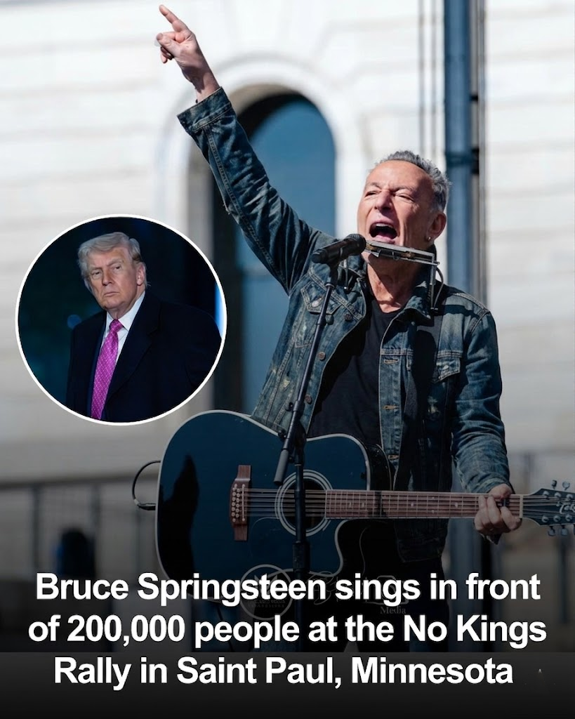 “ANTI-TRUMP, NOT ANTI-AMERICA”: BRUCE SPRINGSTEEN DEFENDS HIS VOICE AS HE EMBRACES A MORE POLITICAL TOUR Just because he hates Donald Trump doesn’t mean he’s anti-American. He loves his country so much and you could call Bruce Springsteen “Anti-Trump” and he’s happy about that