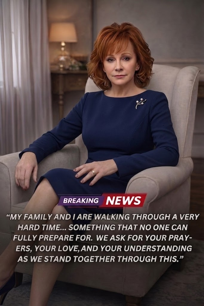 It was a heartbreaking moment: the country music community fell silent as Reba McEntire and her family shared deeply emotional news that left many fans in tears and shock…