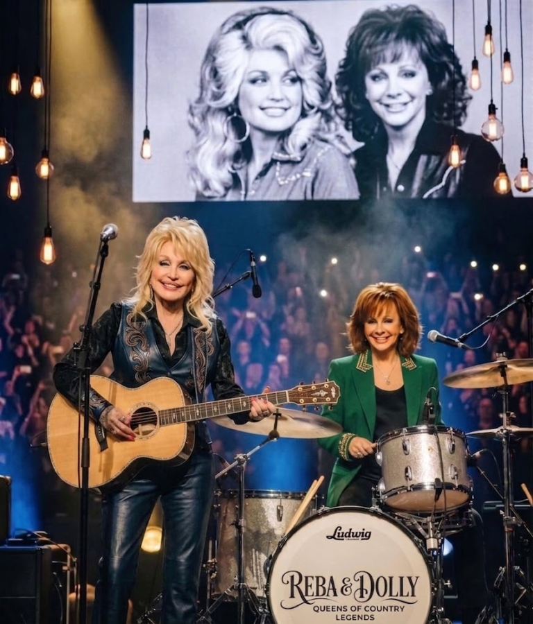 Dolly Rapper Female Only Dolly Parton and Reba McEntire Stood Under the Lights — But When ...